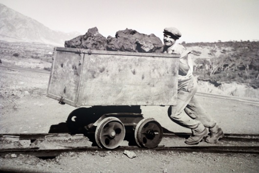   Archivio storico minerario di Igea, operaio negli anni Trenta.
