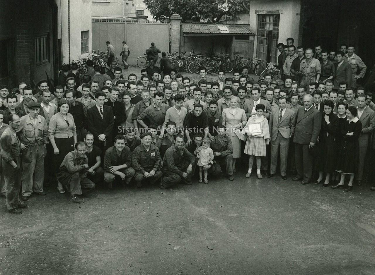  Dipendenti SAME, Treviglio, 1953 (Archivio storico SAME) 